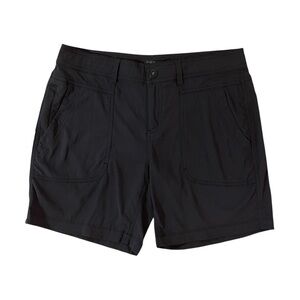Prana Shorts Women’s‎ Size 10 US Charcoal Dark Grey Revenna Hiking Mid-Thigh